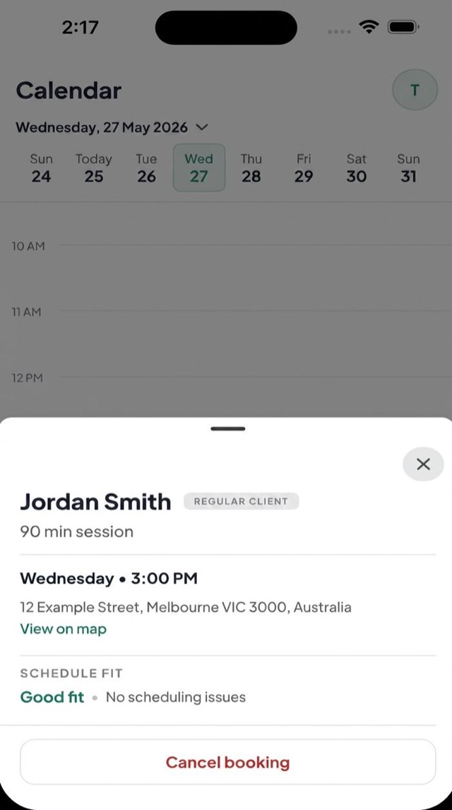 Session details